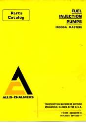 the allis chalmers roosa master fuel injection pumps parts catalog