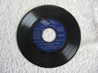 1958 Little Golden Record 45 RPM Easter Songs #447 3on1  