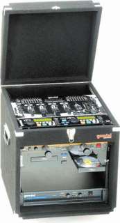 Gemini MRC8 DJ Mixer/Amp Rack Mount Case 10x8 MRC 8  