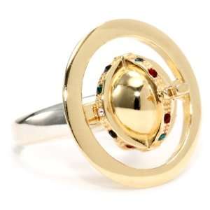 Vivienne Westwood New Orb Gold Poison Ring, Size 6