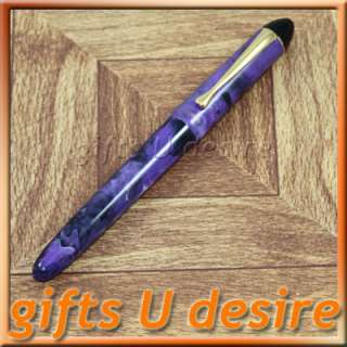 has a finely etched gold plated ruthenium nib for distinctive fine 