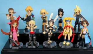 Final Fantasy Japan anime action figure toy Lot set of 10pcs new 