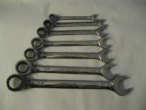 Craftsman 7 Pc Standard Ratchet Wrench Set  