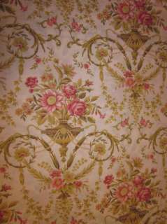 108 Wide Quilt Back Backing Fabric RJR Sumptuous Floral Vases Pink 