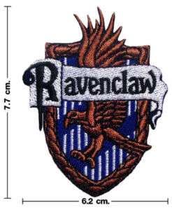 Harry Potter Ravenclaw Hogwart Crest Jacket Logo Patch  