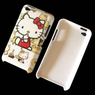 Brand New Hello Kitty Hard Back Case Cover Skin Pouch for Ipod touch 