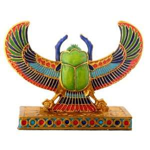 Egyptian Winged Scarab   Collectible Figurine Statue Sculpture Egypt 