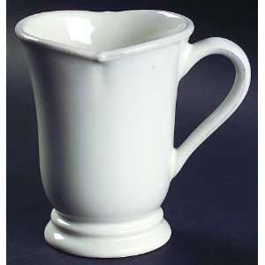    Casafina Meridian White Mug, Fine China Dinnerware