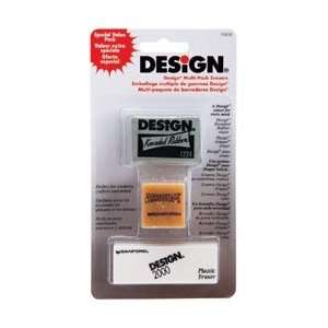  Sanford Design Art Erasers 3/Pkg; 6 Items/Order Arts 