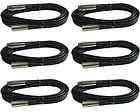 6lot pack 3pin xlr male to female microphone mic cable $ 28 45 time 