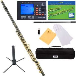   Closed Hole C Flute with 1 Year Warranty, Case, Tuner, Stand, and More