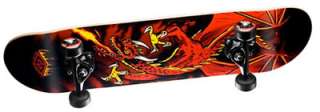   Skateboards   Powell Golden Dragon Flying Dragon Complete Skateboard