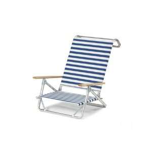   Beach Aluminum Sling Arm Folding Patio Lounge Chair Patio, Lawn