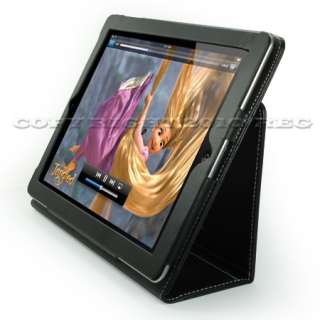 ACCESSORY LEATHER CASE SCREEN COVER FOR APPLE IPAD 2 3G  