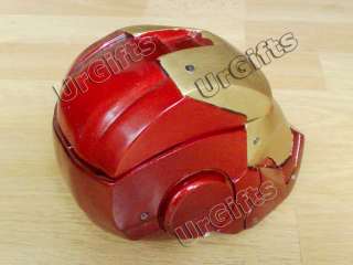 Iron Man Helmet Mask LED Ashtray Trinket Box Mark II  