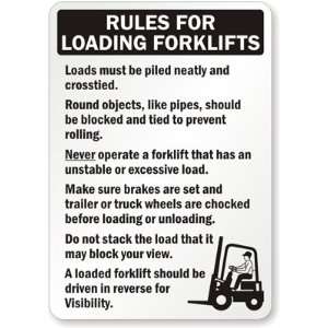 Rules For Loading Forklifts (with graphic) Engineer Grade 