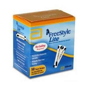  FreeStyle Lite Glucose Test Strips Nfrs 50Ct. Health 