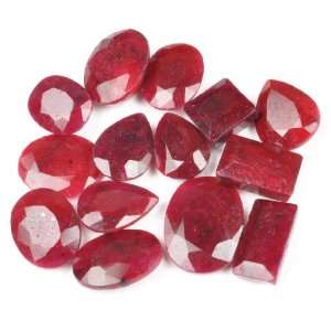  Precious Ruby Mixed Shape Loose Gemstone Lot Aura Gemstones Jewelry