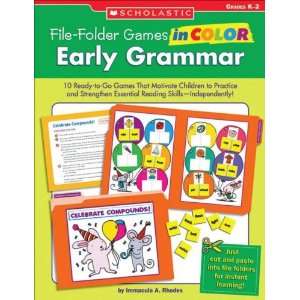  File Folder Games in Color   Early Grammar Toys & Games