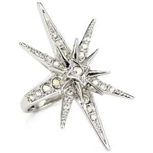 Belle Noel Pave with Star Ring, Size 7