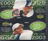 2003 Upper Deck PGA Golf 24 Pack Box  