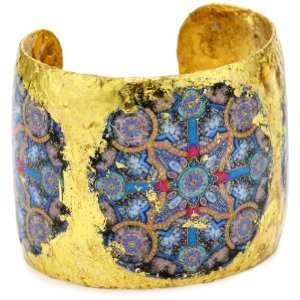  EVOCATEUR The Ancients Charlemagne Gold Cuff Bracelet 
