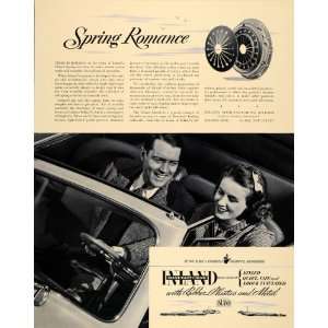  1940 Ad Inland Manufacturing Clutch Disk Spring Romance 