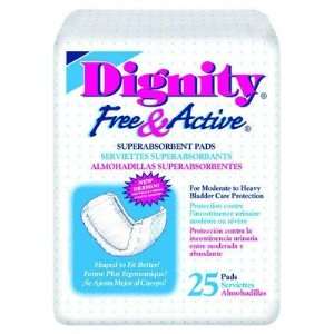Hartmann USA, Inc. Dignity Free and Active Disposable Super Absorbent 