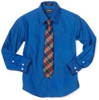  Izod Kids Boys 8 20 Long Sleeve Shirt and Tie Set 