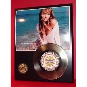 Jennifer Lopez 24kt Gold Record LTD Edition Display ***FREE PRIORITY 
