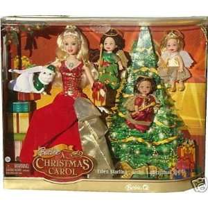   & the 3 Christmas Spirits Holiday Barbie Collector Set Toys & Games