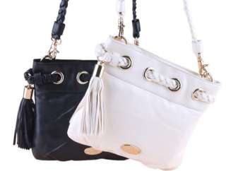 Women Casual Messenger Bag Crossbody Shoulder bag Handbag purse Black 