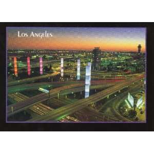 C34 LOS ANGELES CALIFORNIA POSTCARD   (LAX) POSTCARD   From Hibiscus 