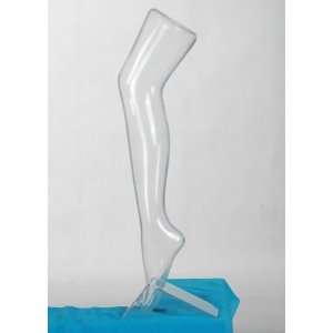   Plastic Mannequin Leg Sock and Hosiery Display Foot. 