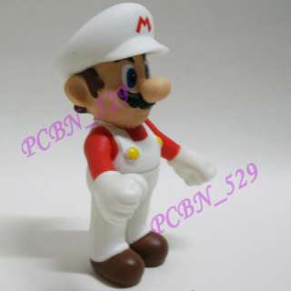 New Super Mario Brothers Action Figure   Fire Mario B (As Same as 