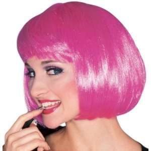 Lets Party By Rubies Costumes Hot Pink Super Model Wig / Pink   One 