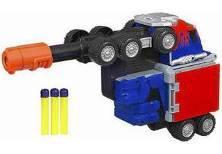    Hasbro Transformers Optimus Prime Battle Rig Blaster Toys & Games