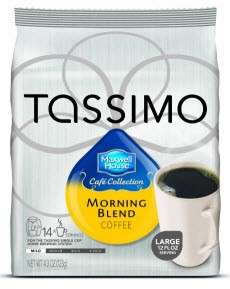 Maxwell House Cafe Collection 70 or 80 T discs Tassimo  