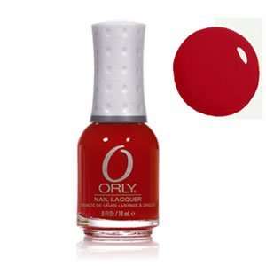  Orly Bright Red Color Sweet Tart 