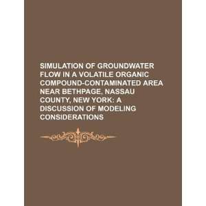  Simulation of groundwater flow in a volatile organic 