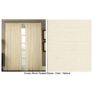  Ellis Curtain Crosby Thermal Insulated 96 by 84 Inch Pinch 