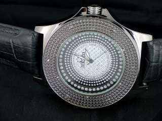 Genuine 12 Diamond Watch Ice MAXX Black Hip Hop Bling  