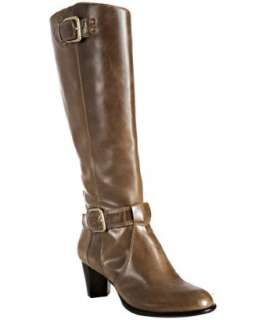 Corso Como sepia leather Tally buckle detail boots   up to 