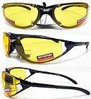   PairTerminator Yellow Lens Sunglasses Motorcycle Glasses Night Driving
