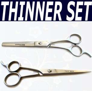 Pet Grooming Hair Cutting / Thinning scissors shears 2p  