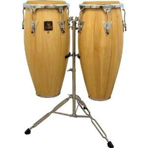  LP LPA646 Aspire Conga Set with Double Stand Natural 