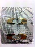 NEW OAKLEY SUNGLASSES BATWOLF REPLACE REPLACEMENT ICONS POLISHED GOLD 