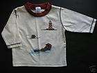 gymboree old town harbor lighthouse otter shirt 6 12 expedited