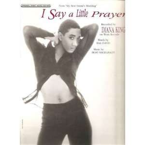  Sheet Music I Say A Little Prayer Diana King 122 