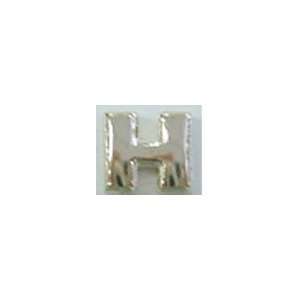    Gold Tone Letter H Floating Charm for Heart Lockets Jewelry